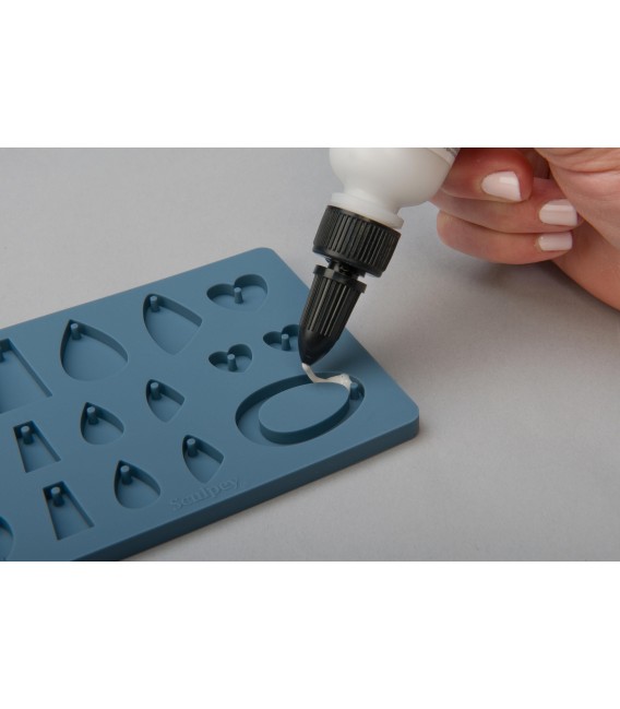 APM54 Moule en silicone apte a four Sculpey.