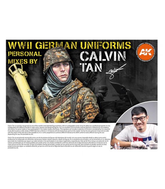 AK11759 WWII German Uniforms set 18 u. 17 ml - Calvin Tan