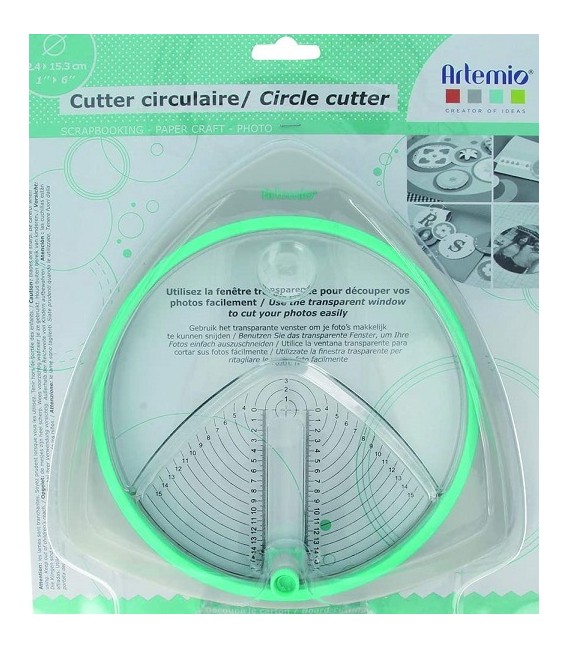 Compass cutter Artemio from 2,4 a 15,3 cm Ø