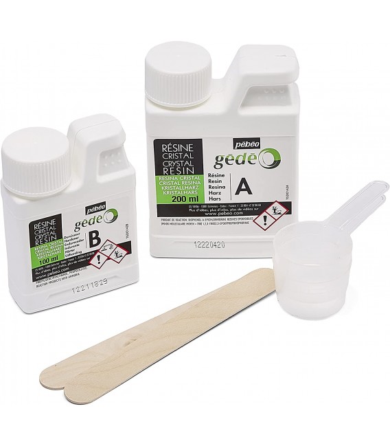 Resina Cristallo Gedeo BIO 300 ml.