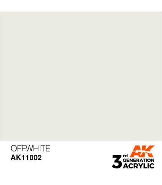 AK11002 Offwhite – Standard 3GEN General Series AK Interactive (17ml.)
