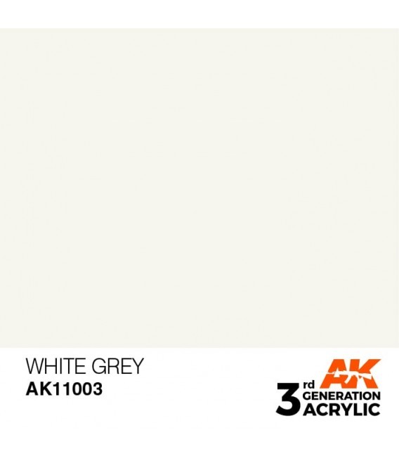AK11003 White Grey – Standard 3GEN General Series AK Interactive (17ml.)