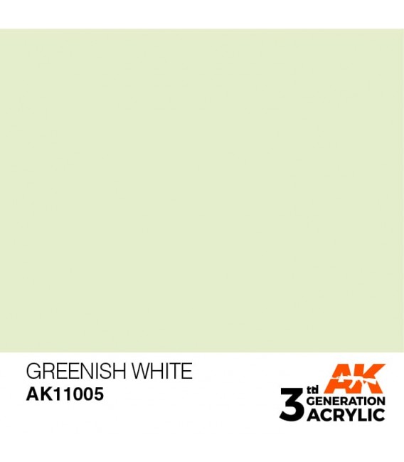 AK11005 Greenish White – Standard 3GEN General Series AK Interactive (17ml.)