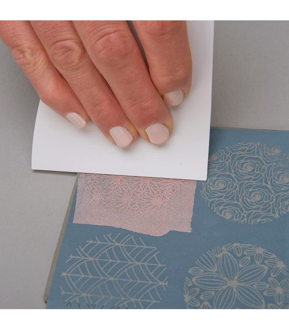 AS2003 Malles Serigrafia Sculpey Dissenys Florals.