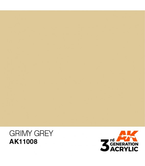 AK11008 Grimy Grey – Standard 3GEN General Series AK Interactive (17ml.)
