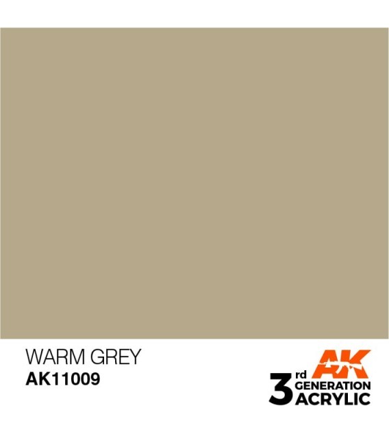 AK11009 Warm Grey – Standard 3GEN General Series AK Interactive (17ml.)