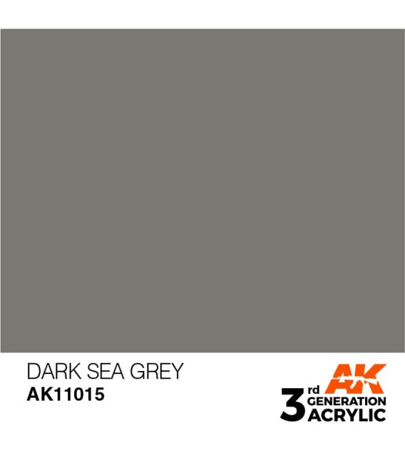 AK11015 Dark Sea Grey  – Standard 3GEN General Series AK Interactive (17ml.)