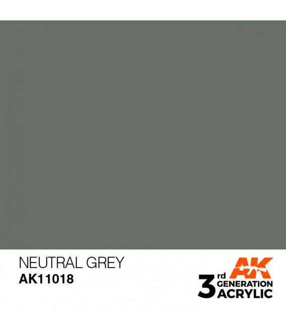 AK11018 Neutral Grey – Standard 3GEN General Series AK Interactive (17ml.)