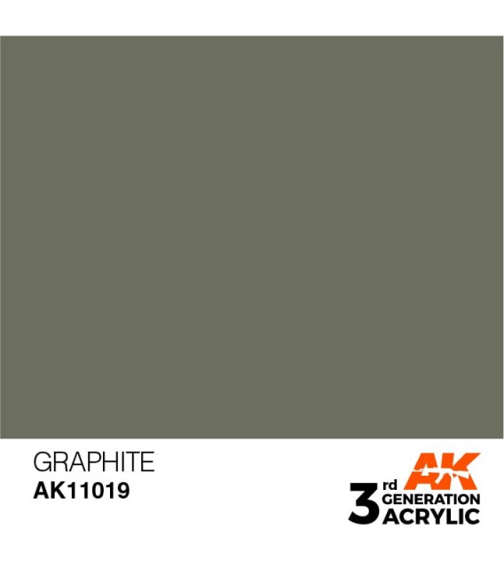 AK11019 Graphite – Standard 3GEN General Series AK Interactive (17ml.)