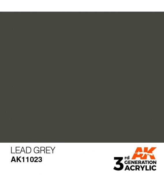 AK11023 Lead Grey – Standard 3GEN General Series AK Interactive (17ml.)