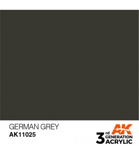 AK11025 German Grey – Standard 3GEN General Series AK Interactive (17ml.)