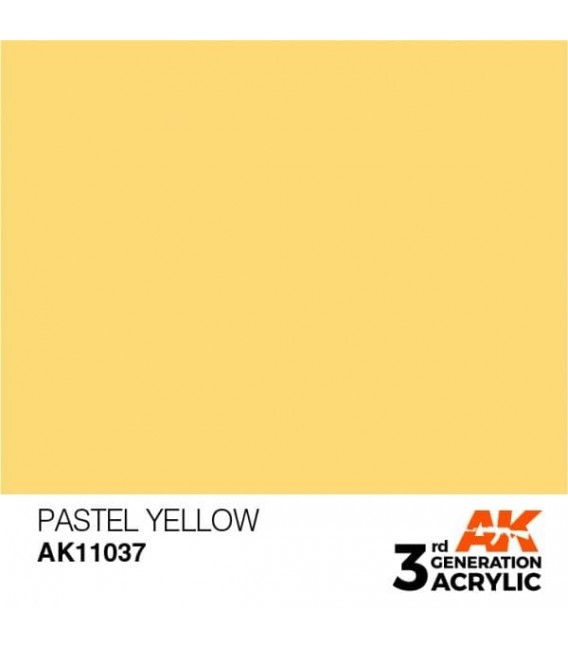 AK11037 Pastel Yellow – Pastel 3GEN General Series AK Interactive (17ml.)