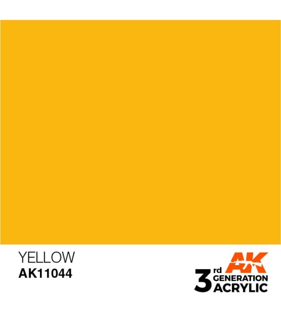 AK11044 Yellow – Standard 3GEN General Series AK Interactive (17ml.)