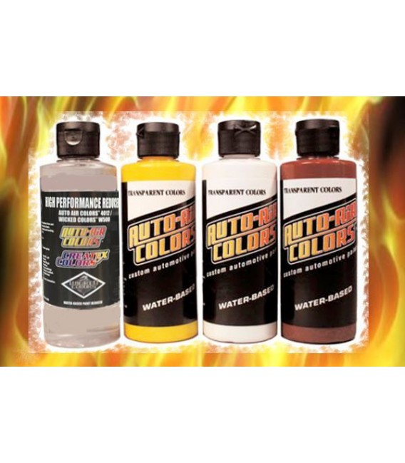 4959-00 "Real Fire Basic Kit" Auto Air Colors.