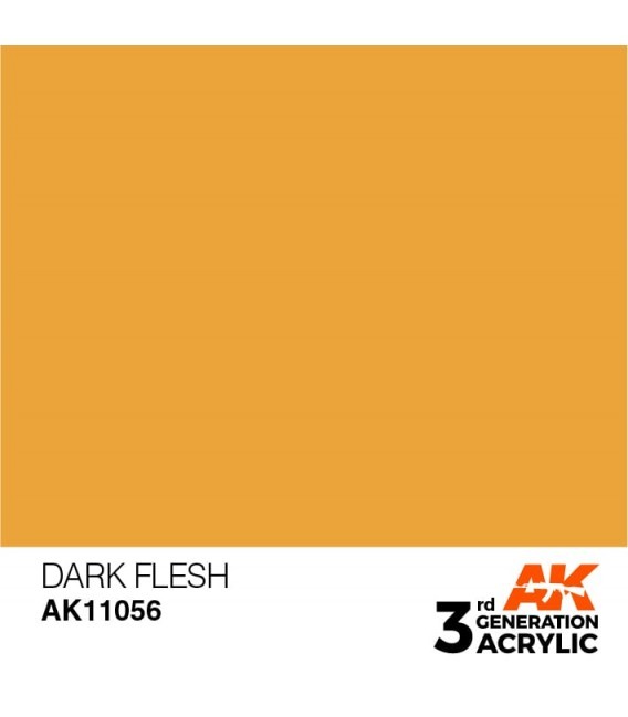 AK11056 Dark Flesh – Standard 3GEN General Series AK Interactive (17ml.)