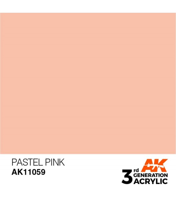 AK11059 Pastel Pink - Pastel 3GEN General Series AK Interactive (17ml.)