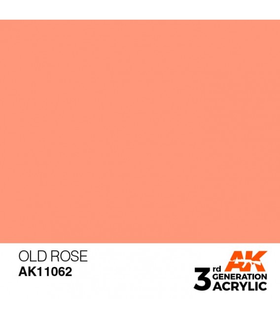 AK11062 Old Rose - Standard 3GEN General Series AK Interactive (17ml.)