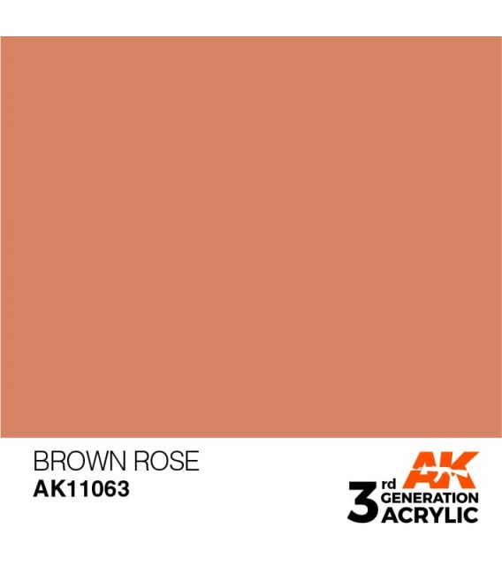 AK11063 Brown Rose - Standard 3GEN General Series AK Interactive (17ml.)