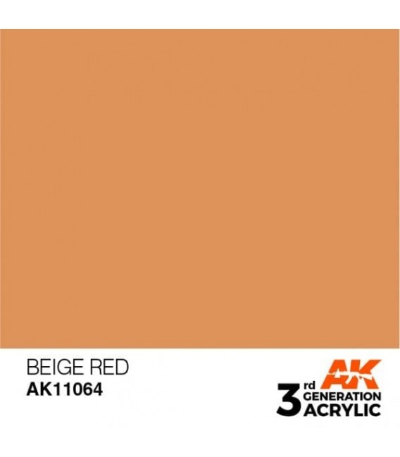 AK11064 Beige Red - Standard 3GEN General Series AK Interactive (17ml.)