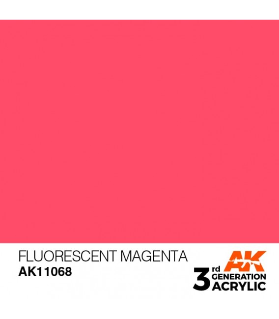 AK11068 Fluorescent Magenta - Standard 3GEN General Series AK Interactive (17ml.)