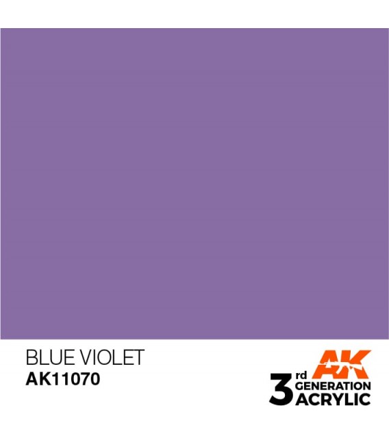 AK11070 Blue Violet - Standard 3GEN General Series AK Interactive (17ml.)