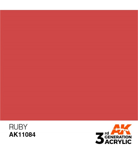 AK11084 Ruby - Standard 3GEN General Series AK Interactive (17ml.)
