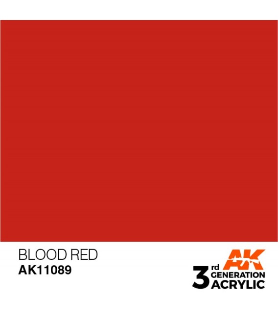AK11089 Blood Red - Standard 3GEN General Series AK Interactive (17ml.)