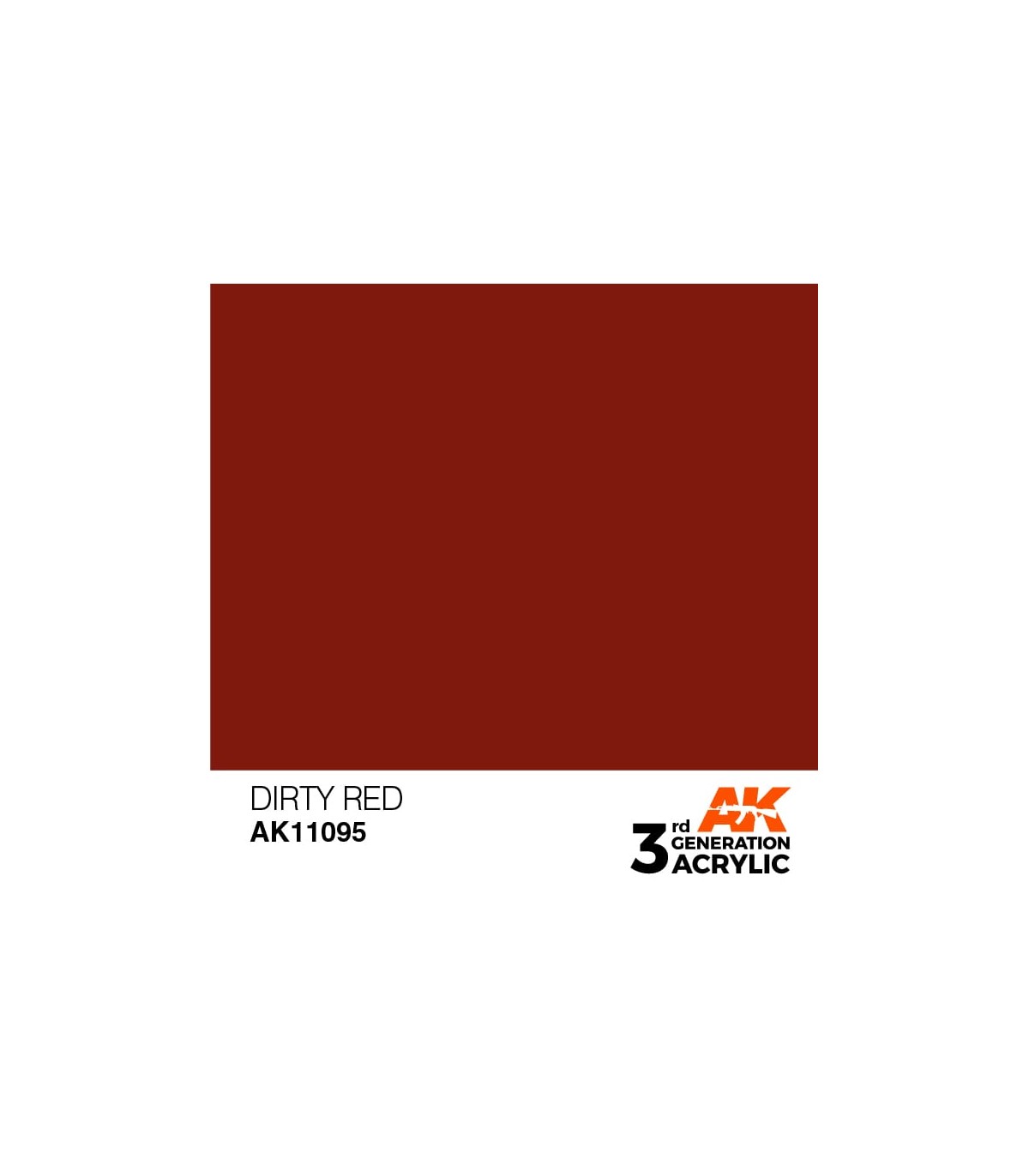 AK11095 Dirty Red - Standard 3GEN General Series AK