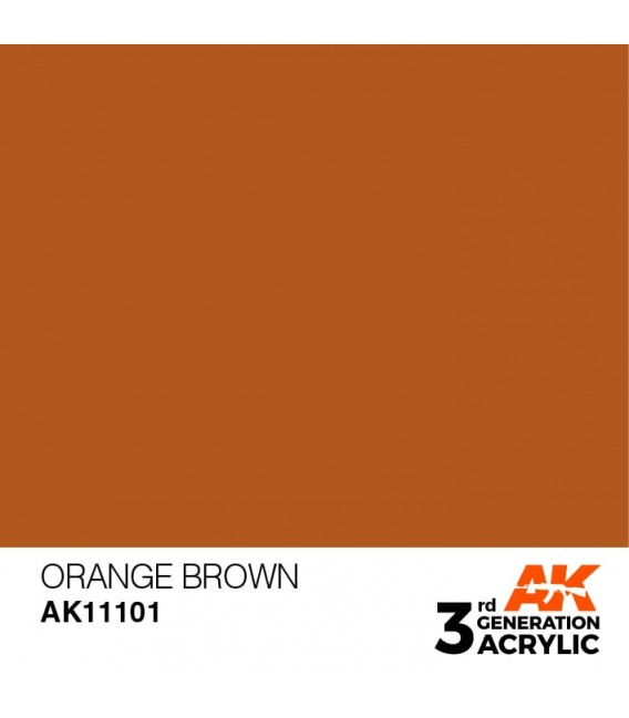 AK11101 Orange Brown - Standard 3GEN General Series AK Interactive (17ml.)