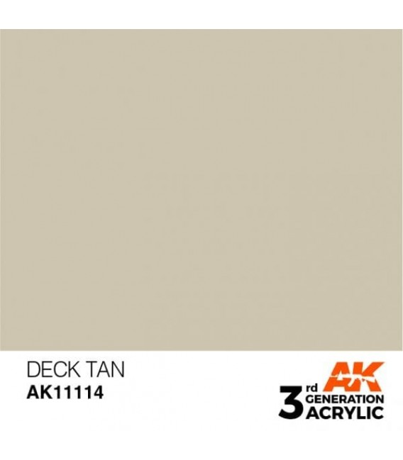 AK11114 Deck Tan - Standard 3GEN General Series AK Interactive (17ml.)