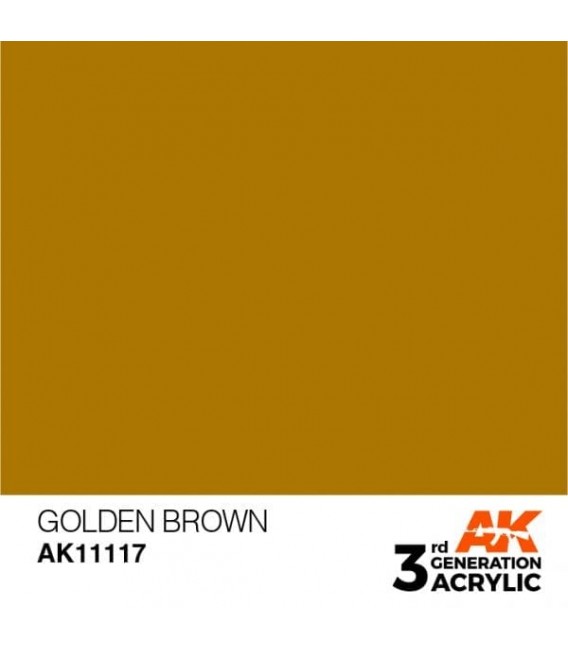 AK11117 Golden Brown - Standard 3GEN General Series AK Interactive (17ml.)