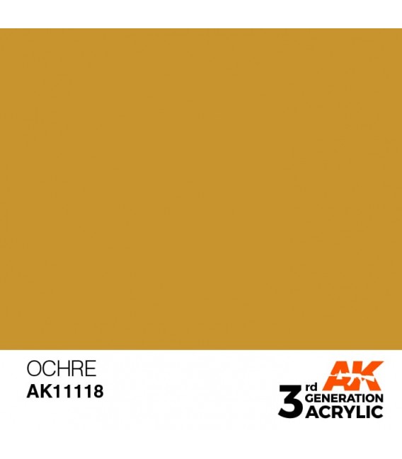 AK11118 Ochre - Standard 3GEN General Series AK Interactive (17ml.)