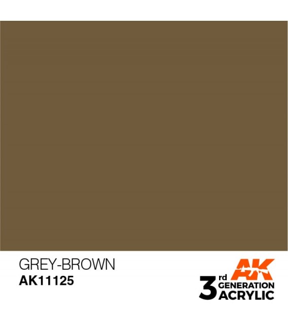 AK11125 Grey Brown - Standard 3GEN General Series AK Interactive (17ml.)