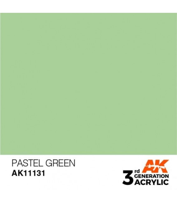 AK11131 Pastel Green - Pastel 3GEN General Series AK Interactive (17ml.)