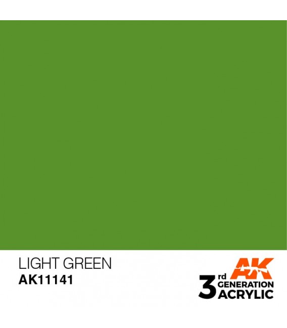 AK11141 Light Green - Standard 3GEN General Series AK Interactive (17ml.)