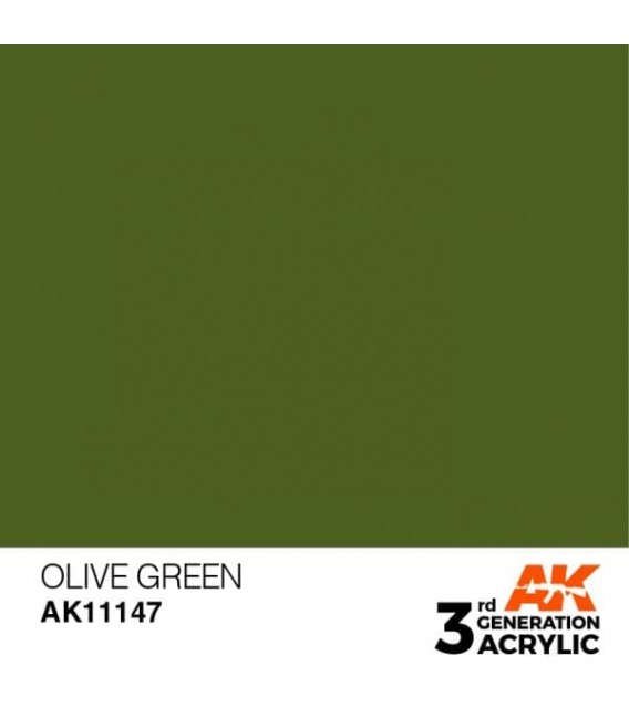 AK11147 Olive Green - Standard 3GEN General Series AK Interactive (17ml.)