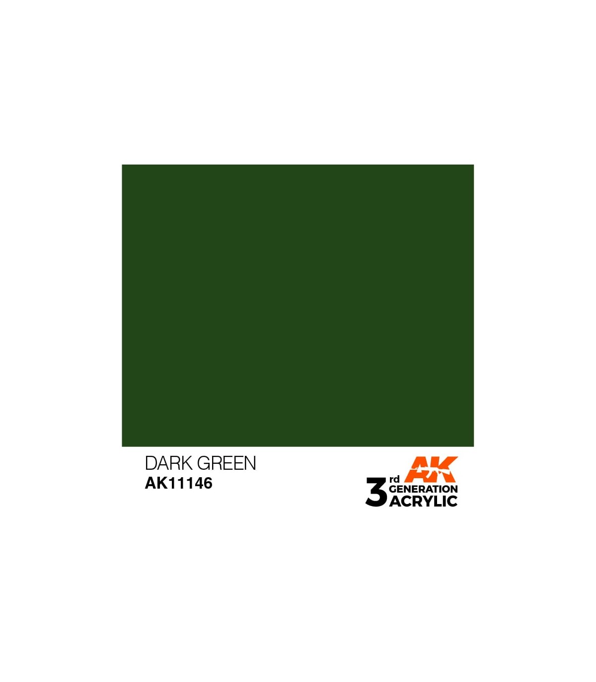 AK Interactive AK11147 Olive Green – 17 Ml Acrylfarbe Für Modellbau