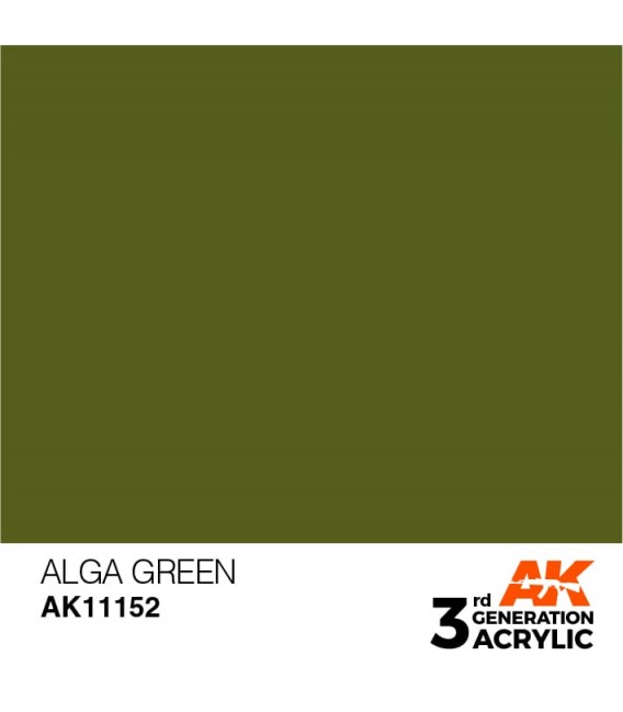 AK11152 Alga Green - Standard 3GEN General Series AK Interactive (17ml.)