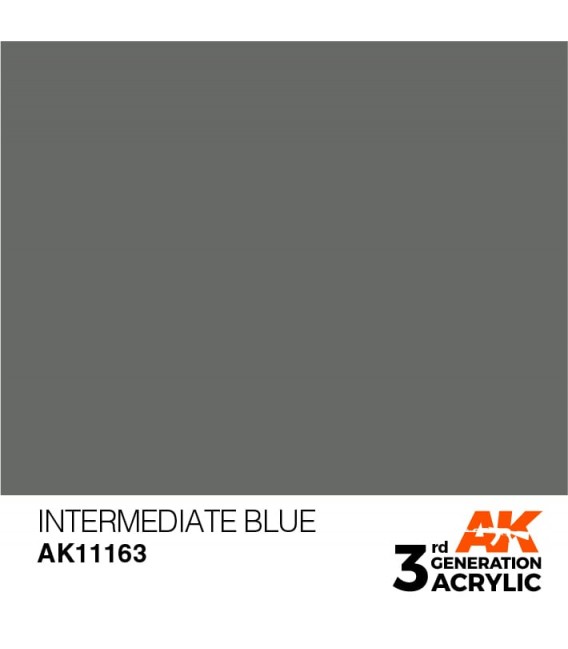 AK11163 Intermediate Blue - Standard 3GEN General Series AK Interactive (17ml.)