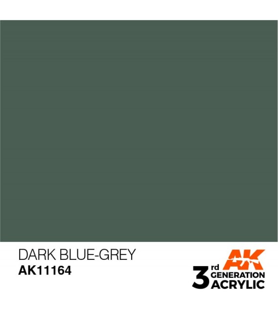 AK11164 Dark Blue Grey- Standard 3GEN General Series AK Interactive (17ml.)
