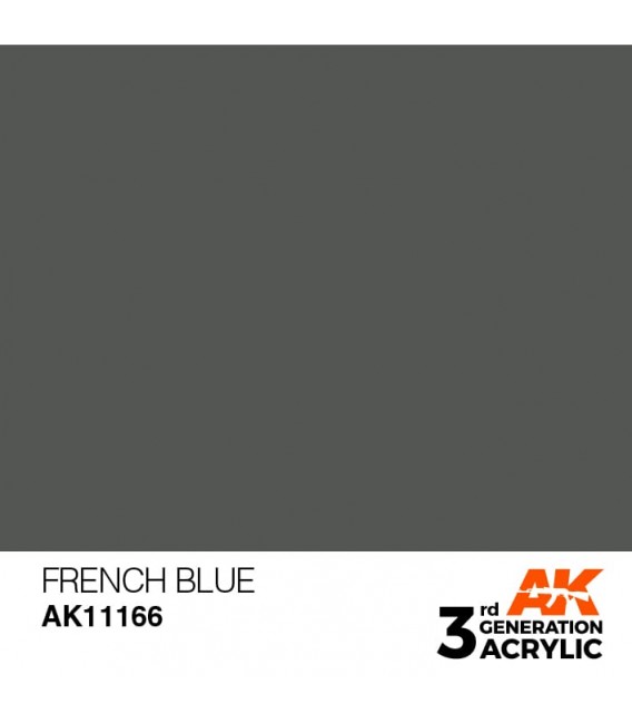 AK11166 French Blue - Standard 3GEN General Series AK Interactive (17ml.)