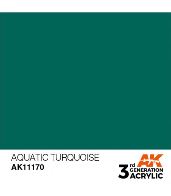 AK11170 Aquatic Turquoise - Standard 3GEN General Series AK Interactive (17ml.)