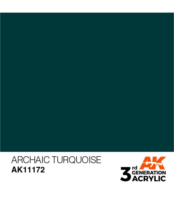 AK11172 Archaic Turquoise - Standard 3GEN General Series AK Interactive (17ml.)