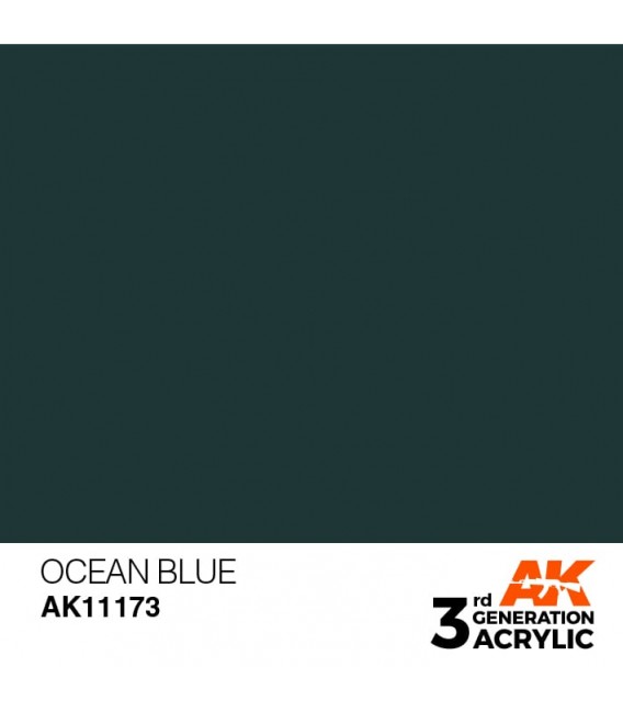 AK11173 Ocean Blue - Standard 3GEN General Series AK Interactive (17ml.)