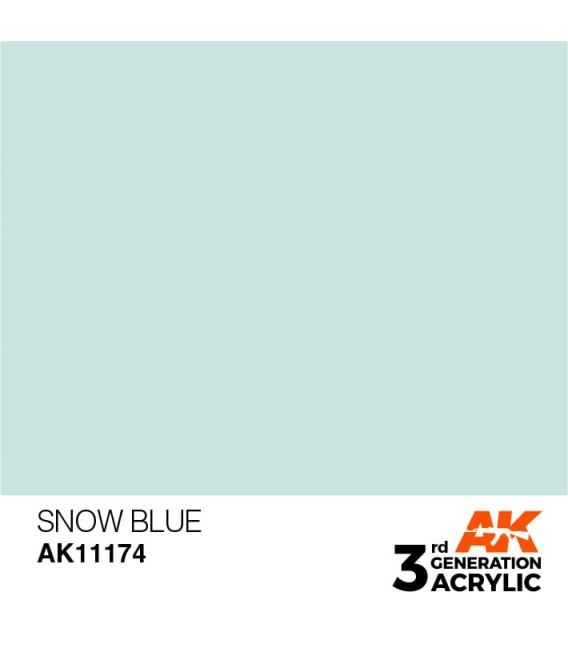 AK11174 Snow Blue - Standard 3GEN General Series AK Interactive (17ml.)