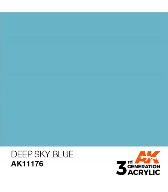 AK11176 Deep Sky Blue - Standard 3GEN General Series AK Interactive (17ml.)