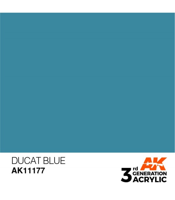 AK11177 Ducat Blue - Standard 3GEN General Series AK Interactive (17ml.)