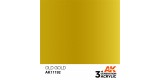 AK11192 Old Gold - Metallic 3GEN General Series AK Interactive (17ml.)