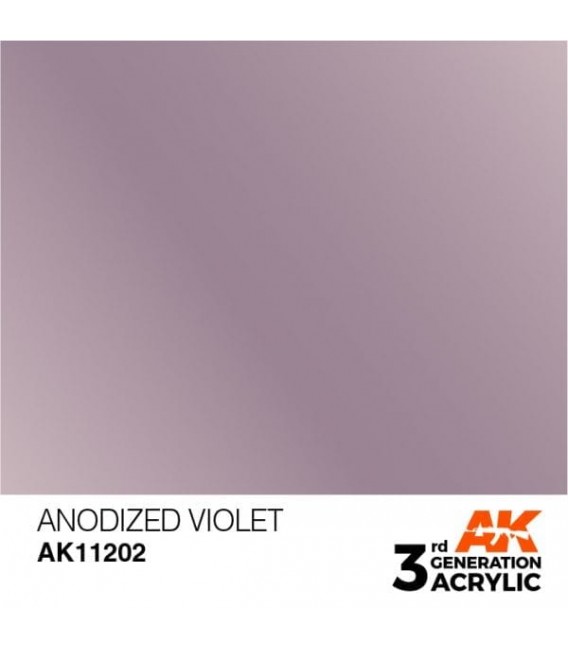 AK11202 Anodized Violet - Metallic 3GEN General Series AK Interactive (17ml.)