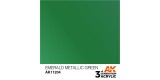 AK11204 Emerald Metallic Green - Metallic 3GEN General Series AK Interactive (17ml.)